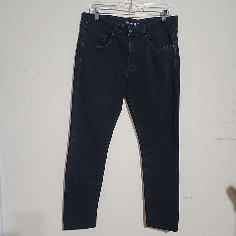 XIOS Black Denim Men's Size 34 91 Strong